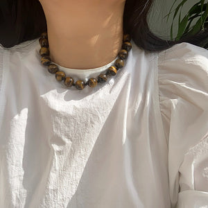 Vintage Tiger Eye Necklace Tiger-Universe