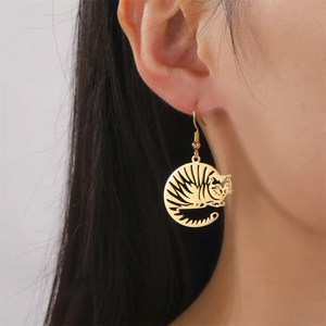 EGYPTIAN TIGER EARRINGS Tiger-Universe