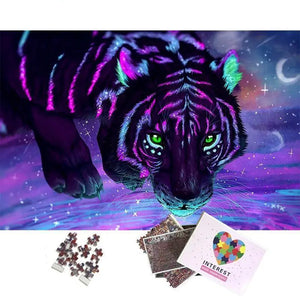 1000 PIECE PUZZLE ASTRAL TIGER Tiger-Universe