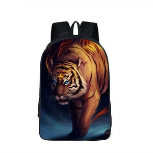 3D TIGER BACKPACK ANIMAL TOTEM Tiger-Universe