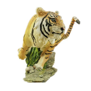 BENGAL LEAPING TIGER STATUE Tiger-Universe