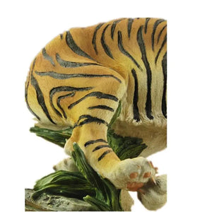BENGAL LEAPING TIGER STATUE Tiger-Universe