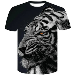BLACK AND WHITE TIGER T-SHIRT VENGEFUL Tiger-Universe