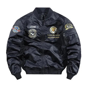 BLACK TIGER BOMBER JACKET Tiger-Universe