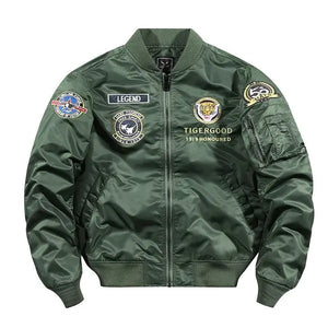 BLACK TIGER BOMBER JACKET Tiger-Universe