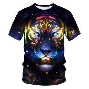 BLACK TIGER T-SHIRT NATURAL FORCE Tiger-Universe