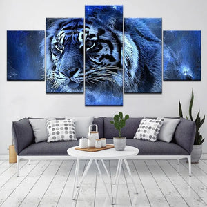 BLUE ICED TIGER WALL ART Tiger-Universe