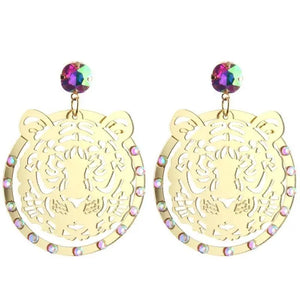 COLORFUL TIGER EARRINGS
