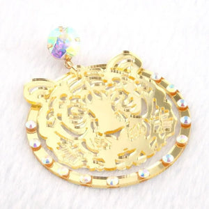 COLORFUL TIGER EARRINGS