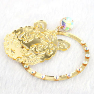 COLORFUL TIGER EARRINGS