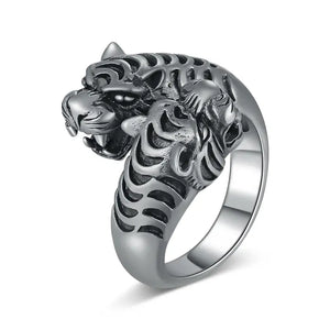 DOUBLE HEADED TIGER RING Tiger-Universe