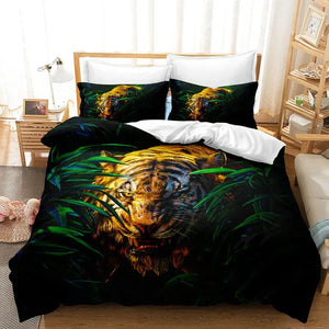 Embushed Giant Tiger Duvet Cover Tiger-Universe