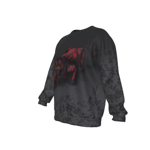 Evil Grey Tiger Sweatshirt Tiger-Universe
