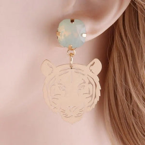 GIRL TIGER EARRINGS