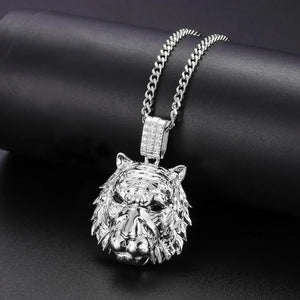 GOLD & DIAMOND TIGER NECKLACE Tiger-Universe