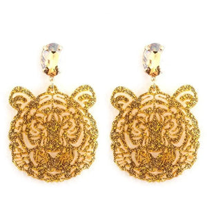 GOLDEN TIGER EARRINGS
