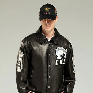 LEATHER TIGER JACKET Tiger-Universe