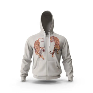 POP-ART TIGER PRINT HOODIE Tiger-Universe