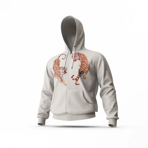 POP-ART TIGER PRINT HOODIE Tiger-Universe