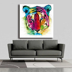 RAINBOW TIGER PAINTING Tiger-Universe