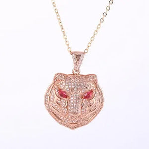 RUBY TIGER NECKLACE Tiger-Universe