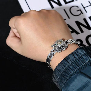 S925 Silver Tiger Bracelet Tiger-Universe