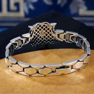 S925 Silver Tiger Bracelet Tiger-Universe