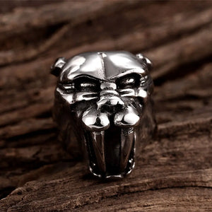 SABER TOOTH TIGER RING