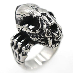 SABER TOOTH TIGER SKULL RING Tiger-Universe