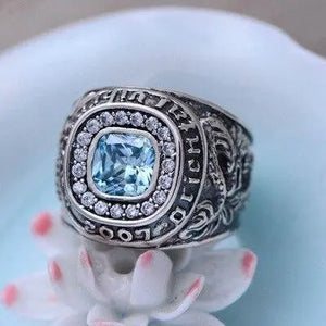 SILVER TIGER MENS RING AZURO Tiger-Universe