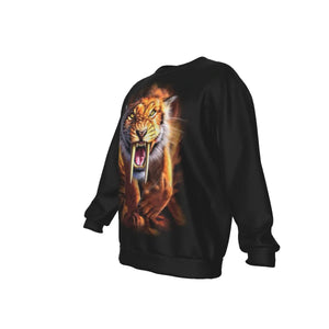 Sabertooth Tiger Sweatshirt Tiger-Universe