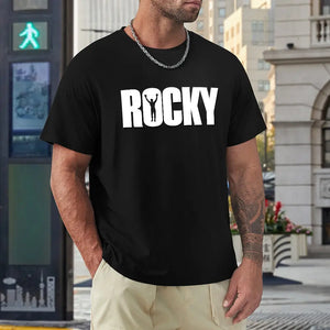 T Shirt Rocky Balboa 100% Cotton Tiger-Universe