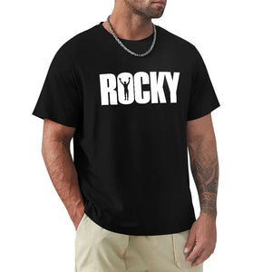 T Shirt Rocky Balboa 100% Cotton Tiger-Universe