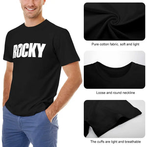 T Shirt Rocky Balboa 100% Cotton Tiger-Universe