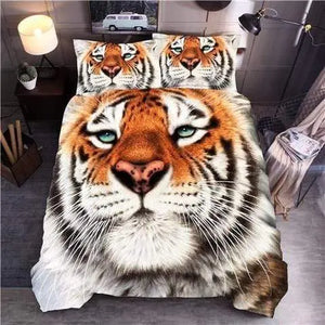 THOUGHTFUL TIGER BEDDING KING SIZE Tiger-Universe