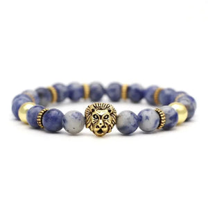 TIGER EYE BRACELET EFFIGY LION