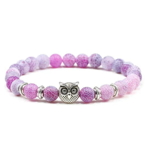 TIGER EYE OWL BRACELET