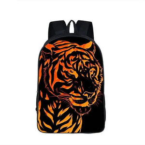TIGER OF FLAMES BACKPACK Tiger-Universe