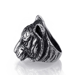 TIGER RING SOLITARY REST