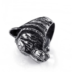 TIGER RING SOLITARY REST