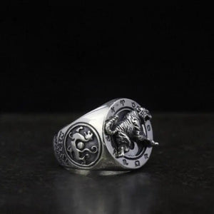 TIGER SIGNET RING ASTROLOGY