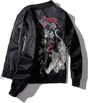 TIGER VS DRAGON BOMBER JACKET Tiger-Universe