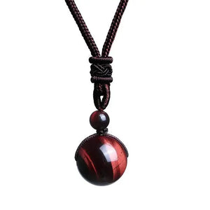 Tiger Eye Gemstone Necklace Tiger-Universe