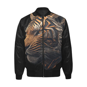 Tiger Print Jacket Mens Tiger-Universe