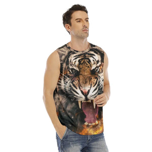 Tiger Print Tank Top Tiger-Universe