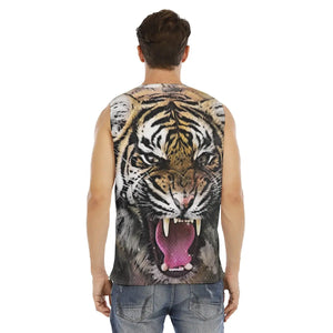 Tiger Tank Top Mens Tiger-Universe