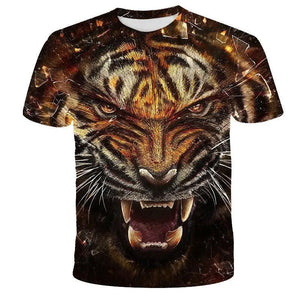UNLEASHED 3D TIGER T-SHIRT Tiger-Universe