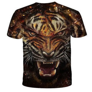 UNLEASHED 3D TIGER T-SHIRT Tiger-Universe