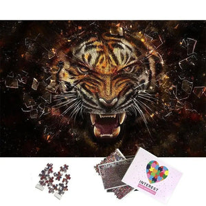 UNLEASHED TIGER 3D PUZZLE Tiger-Universe