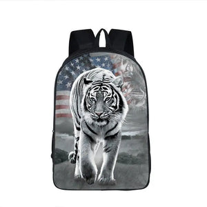 WHITE TIGER BACKPACK USA Tiger-Universe